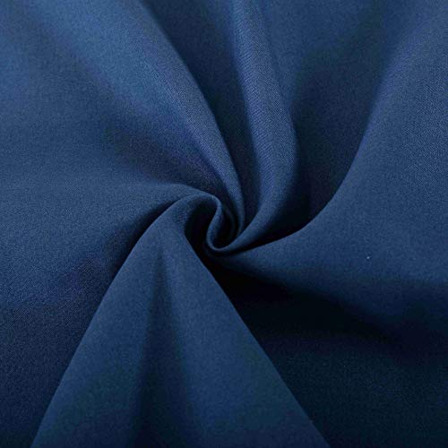 Evolive Ultra Soft Brushed Microfiber Standard Size 20"x30" Pillowcases Pair Set of 2 with Envelope Closure (20"x30" Standard, Navy) - Image 4