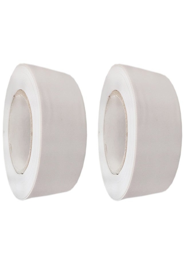 SHRITHU Air Conditioner AC Insulation Tape Water Prof Heavy Duty Monsoon Tape 14 Meter Length, Width 48MM Pack Of 2 Off White - Image 1