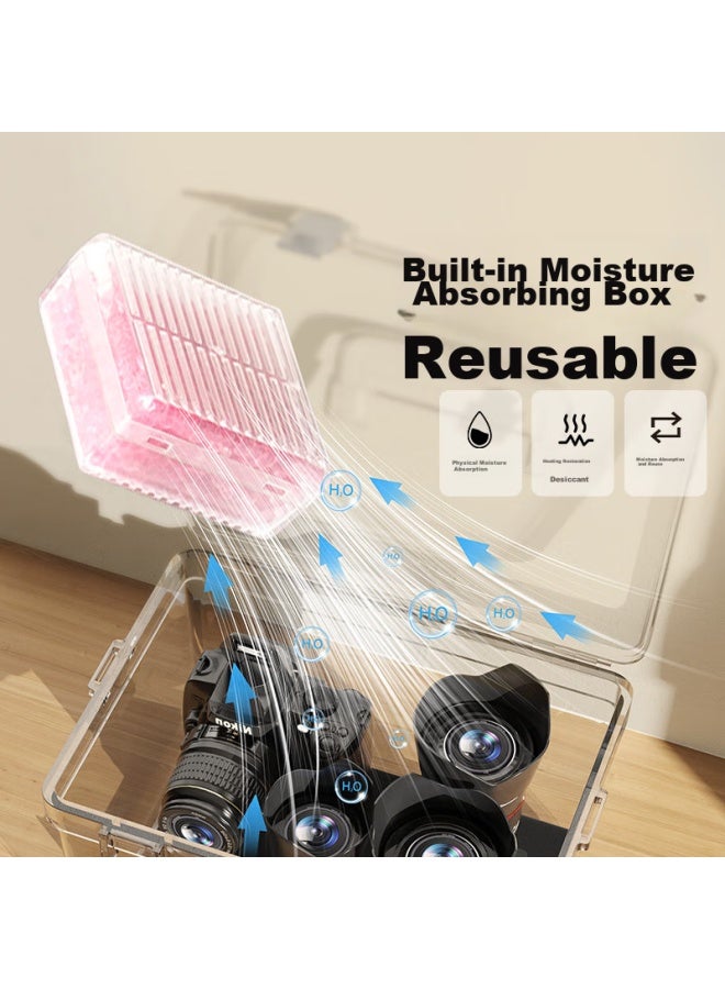 Youfes Yangfeisi Yb-8m Dehumidifying Box, Camera Electronic Drying Box, Dslr Lens Sealing Dehumidifying Box, Portable Handheld Anti-shock Camera Storage And Dust-proof Box - Image 2