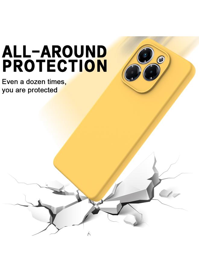 S-TOP Case For Infinix Note 40X 5G Solid Color Liquid Silicone Dropproof Full Coverage Phone Case - Image 5