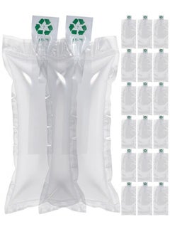 Realfrog Air Cushion Bags, 100PCS Inflatable Air Pillows Air Bubble Bags Shockproof Air Cushion Film Blocking Wrap Bag for Mailing Shipping Packaging 10x20 CM  - Image 1