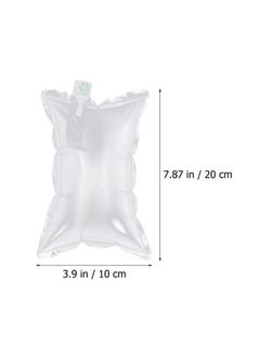 Realfrog Air Cushion Bags, 100PCS Inflatable Air Pillows Air Bubble Bags Shockproof Air Cushion Film Blocking Wrap Bag for Mailing Shipping Packaging 10x20 CM  - Image 2