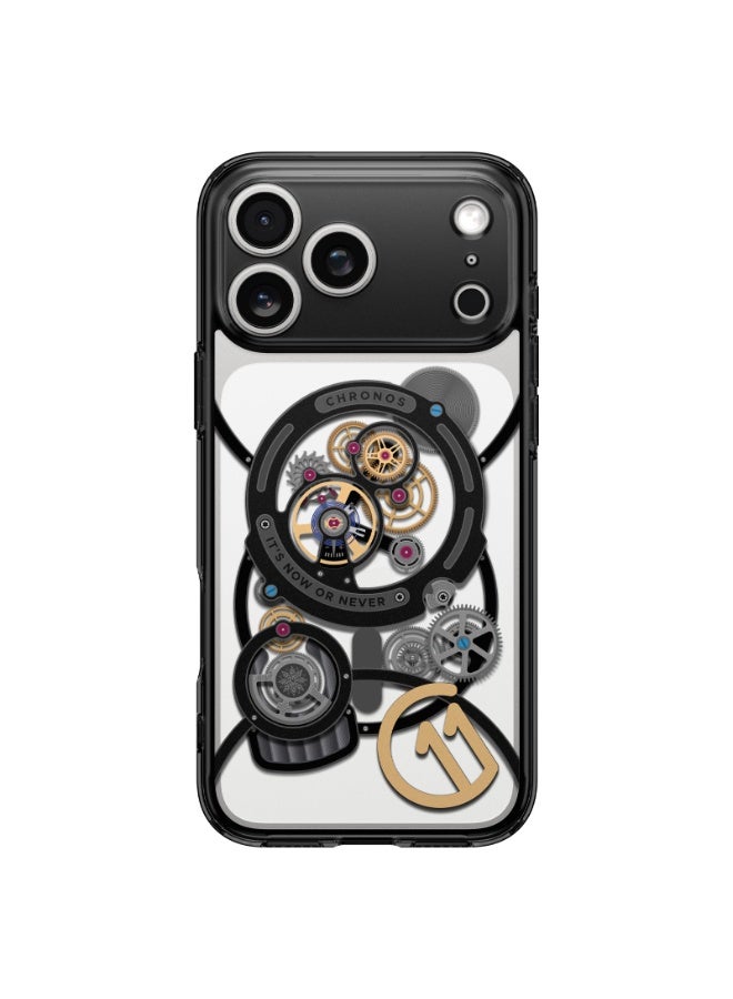 Spigen Ultra Hybrid MagFit for iPhone 17 Pro MAX Case Cover with MagSafe [3D Spatial Effect with Hexa-Layer Print] - C11 Chronos - Image 2