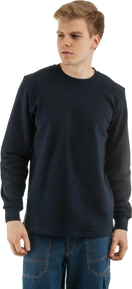 Mervem Long Sleeve Crew Neck Sweatshirt