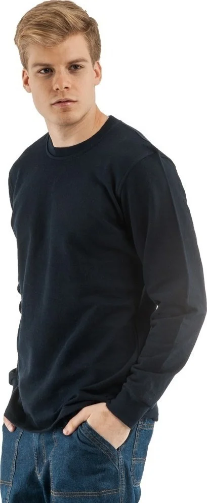 Mervem Long Sleeve Crew Neck Sweatshirt