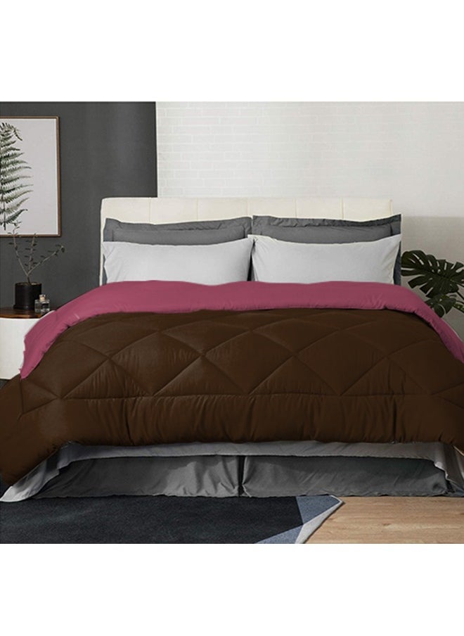 Tiba Double face quilt Kashmir& Brown 160*235cm  - Image 3