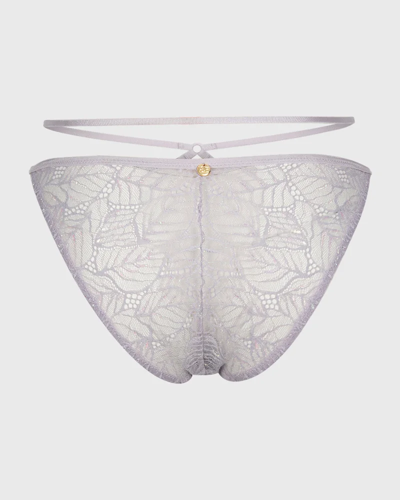 Isla & Evie Isla & Evie Luxe Fashion Lace Micro Bikini Panty