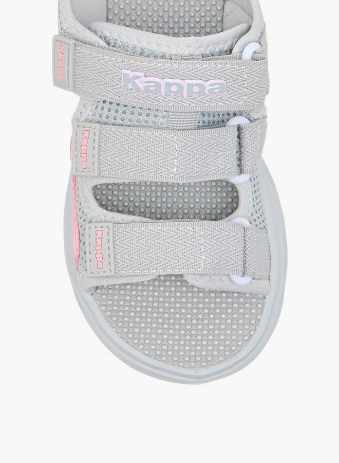 Kappa Girls' Logo Detail Floaters with Hook and Loop Closure - Image 3