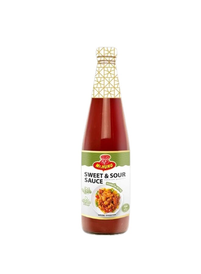 مستر.هانج صلصة حلوة وحامضة 700 مل | صوص آسيوي حامض وفاكهي للستير فراي والتتبيلات والغموس - Image 1