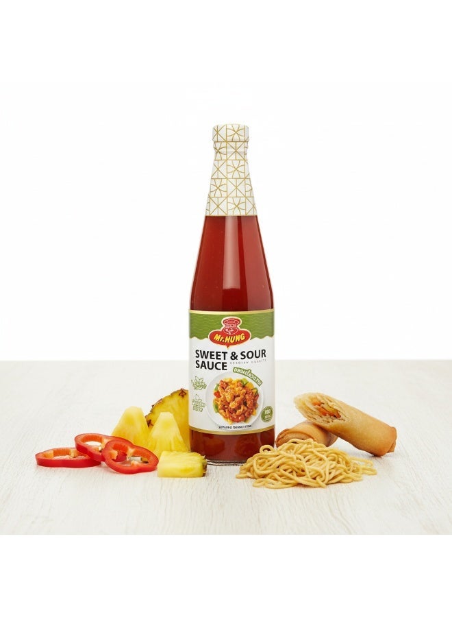 مستر.هانج صلصة حلوة وحامضة 700 مل | صوص آسيوي حامض وفاكهي للستير فراي والتتبيلات والغموس - Image 2