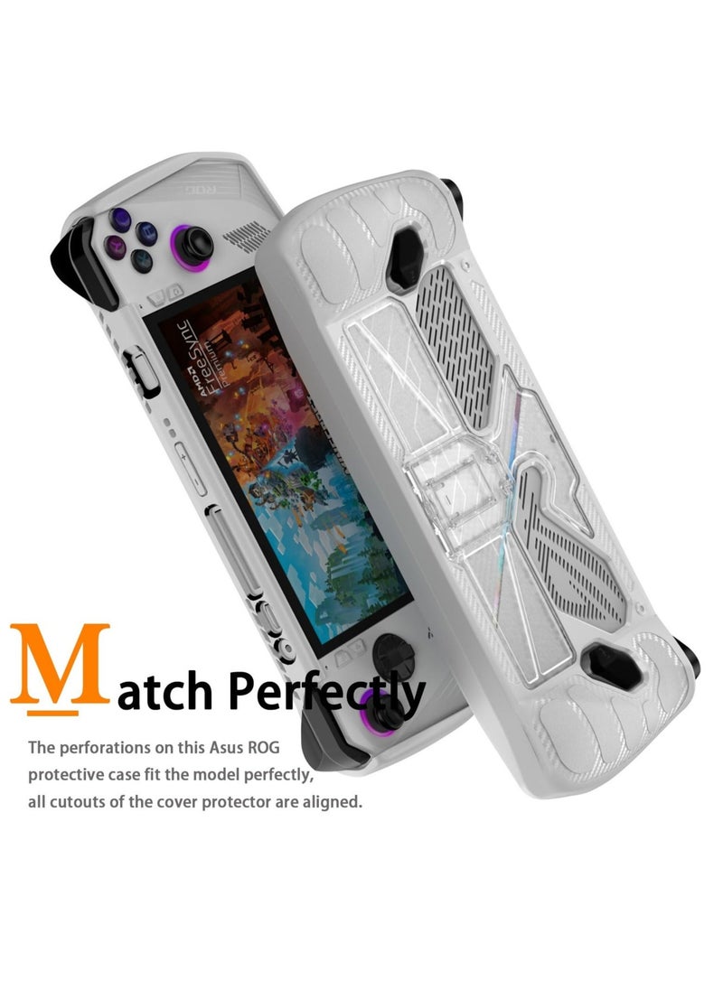 Captaintech Protective Case for Asus ROG Ally Handheld Game 2023, Shock-Absorption, Anti-Slip, Scratch Resistant Slim Cover with Kickstand, Military Grade Design  - Image 3