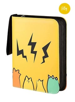Filly Card Holder Album Binder for Pokemon Cards Trading Cards Holder Album holds 400 Cards with 50 Removable Sheets and 4 Pockets  - Image 1