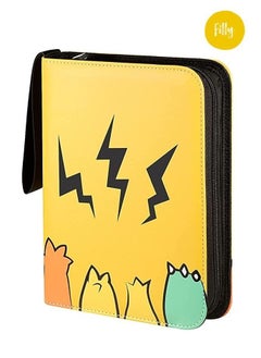 Filly Card Holder Album Binder for Pokemon Cards Trading Cards Holder Album holds 400 Cards with 50 Removable Sheets and 4 Pockets  - Image 2