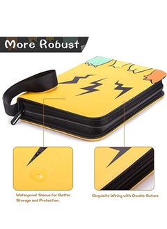 Filly Card Holder Album Binder for Pokemon Cards Trading Cards Holder Album holds 400 Cards with 50 Removable Sheets and 4 Pockets  - Image 4