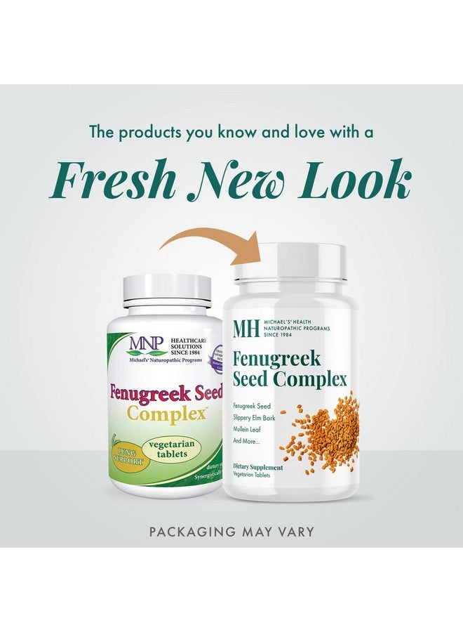 MICHAEL'S Health Naturopathic Programs Fenugreek Seed Complex - 60 Vegetarian Tablets - Nutrients to Support Lung Function - 20 Servings - Image 3