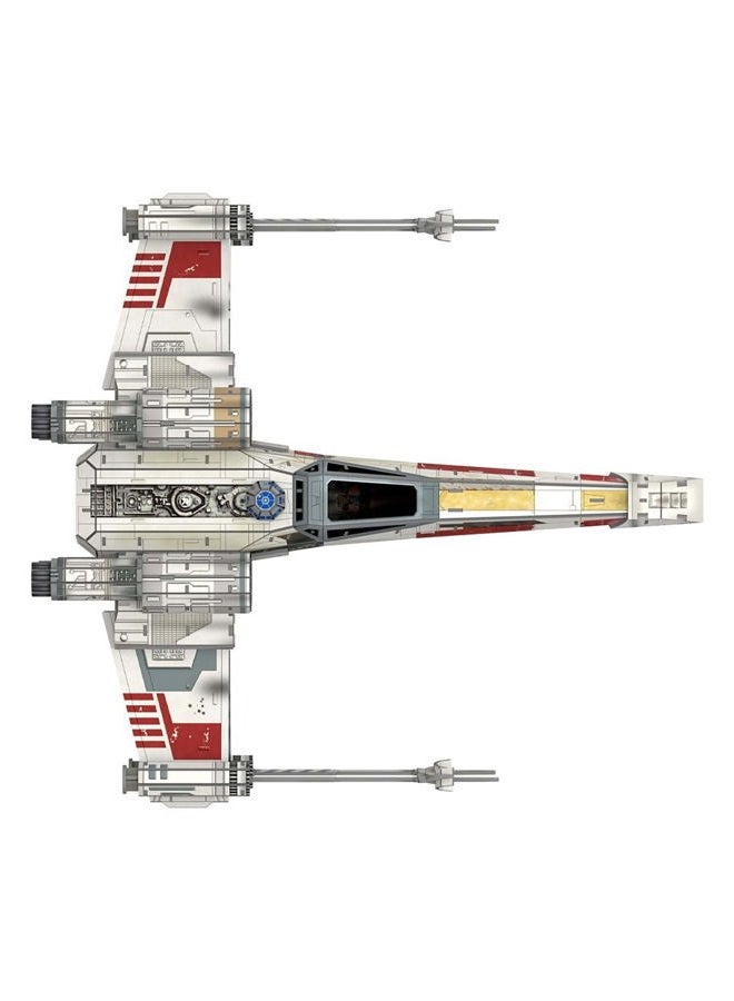 4D Cityscape Star Wars 3D Paper Model Kits (Star Wars X Wing Star Fighter T-65B) - Image 4