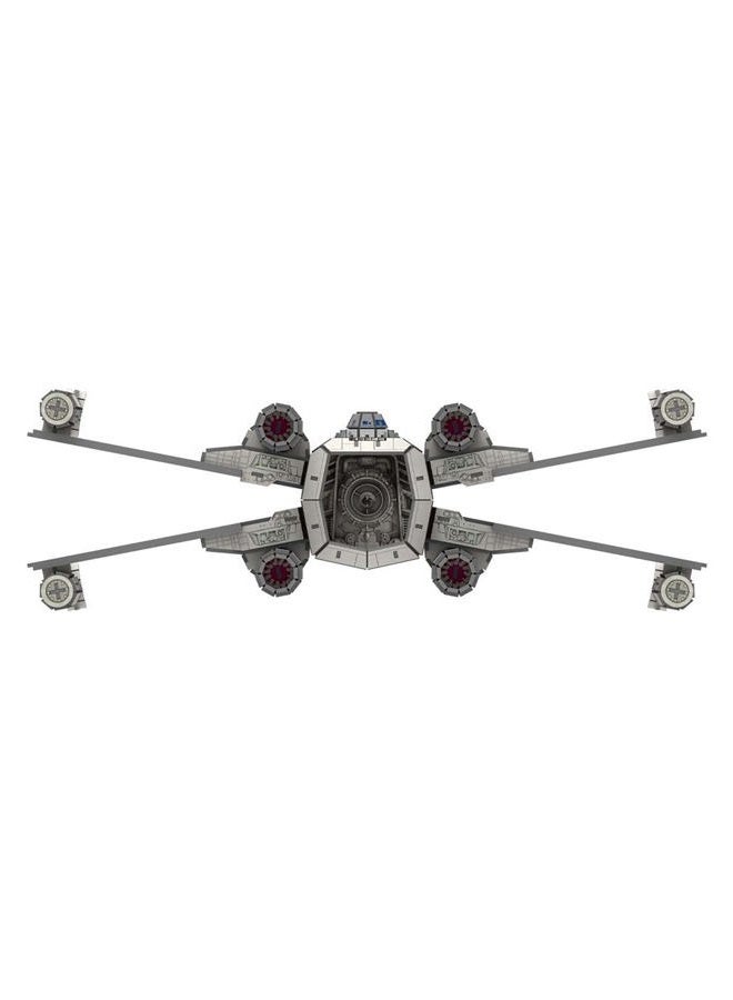 4D Cityscape Star Wars 3D Paper Model Kits (Star Wars X Wing Star Fighter T-65B) - Image 5