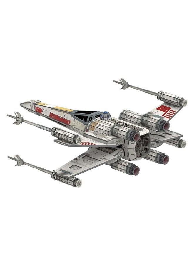 4D Cityscape Star Wars 3D Paper Model Kits (Star Wars X Wing Star Fighter T-65B) - Image 2
