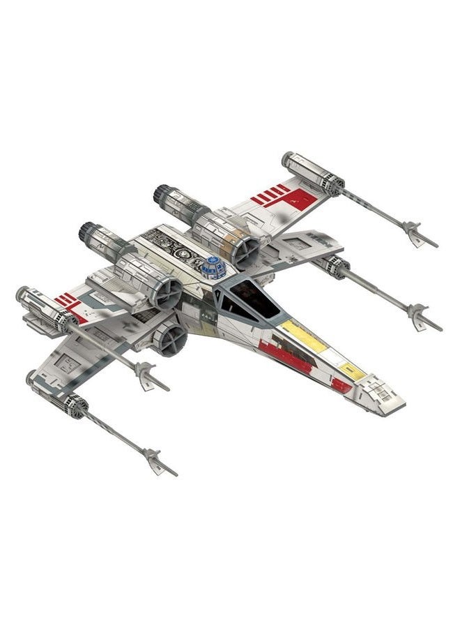 4D Cityscape Star Wars 3D Paper Model Kits (Star Wars X Wing Star Fighter T-65B) - Image 1