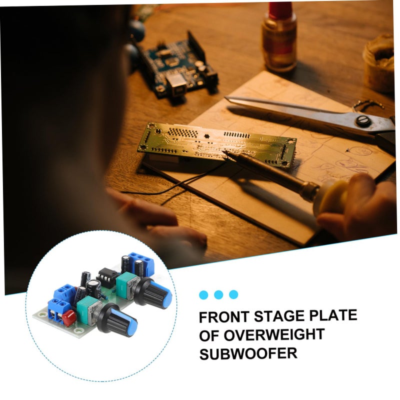 24V Low Bass Adjustment Preamplifier Board Single Power Supply Preamp for Audio Amplifier - Image 5