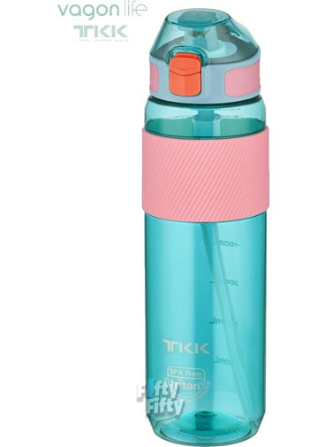 Tkk 800 ml Thick Non-biteable Straw Bpa Free Tritan Water Bottle with Carrying Handle FFTKK1003 800 ml