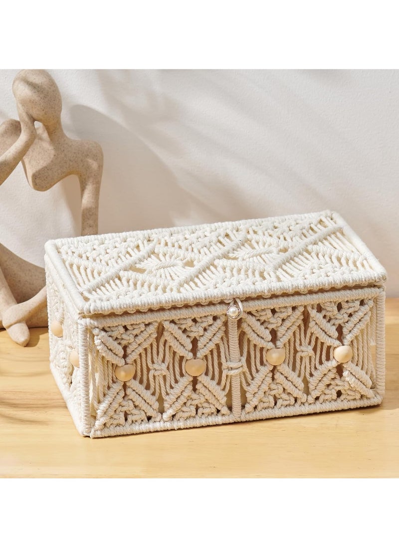 Antikiano - storage box macrame - Image 1