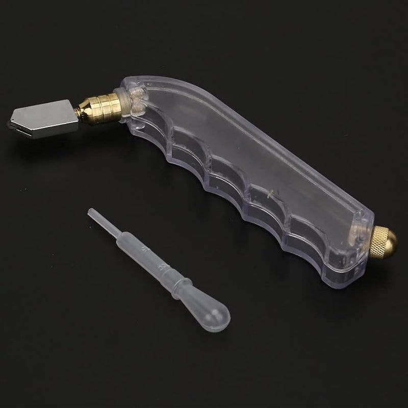 مجموعة قاطع الزجاج من سبائك فيدون للتغذية بالزيت للبلاط الزجاجي والسيراميك بتصميم يدوي مريح - Image 3