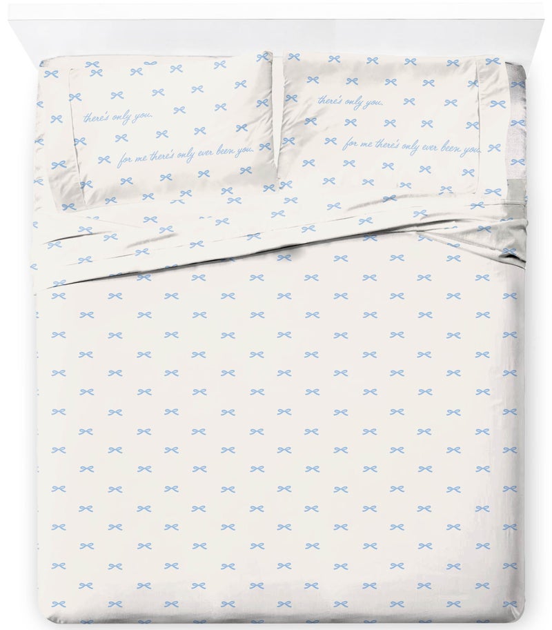 Jay Franco Sheet Set with Fitted, Flat Sheets & Pillow Cover - Ultra-Soft Bedding with Pillowcase for Room Decor, Beige - The Summer I Turned Pretty, 4 Piece Queen - Image 1