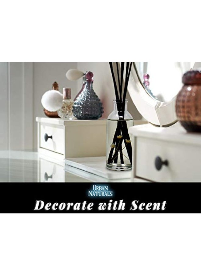 Urban Naturals - Lemon Verbena Scented Oil Reed Diffuser Refill Includes A Free Set Of Reed Sticks 4 Oz - Image 1