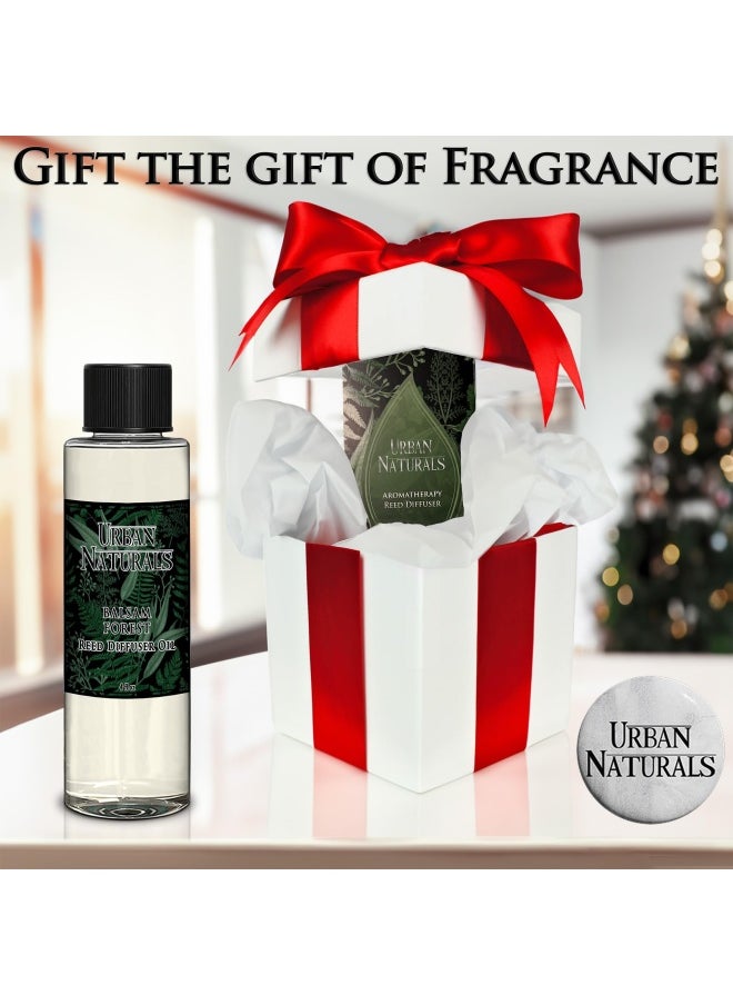 Urban Naturals - Lemon Verbena Scented Oil Reed Diffuser Refill Includes A Free Set Of Reed Sticks 4 Oz - Image 1