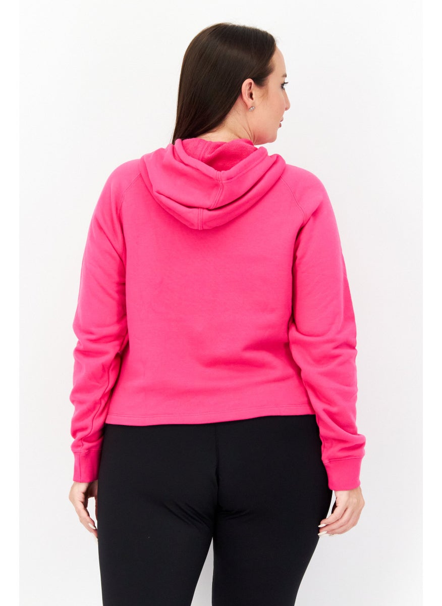 adidas Originals Adidas Originals x Disney Women Sportswear Fit Brand Logo Hoodie, Pink  - Image 4