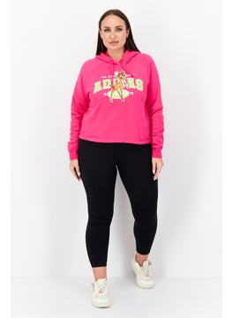 adidas Originals Adidas Originals x Disney Women Sportswear Fit Brand Logo Hoodie, Pink  - Image 3