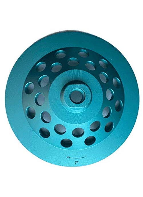 DPT 3Pack 7 Diamond Grinding Cup Wheel for Grinding Polishing and Cleaning Concrete Granite Marble Stone Rock Cement Double Row with 5811 Thread  - Image 4