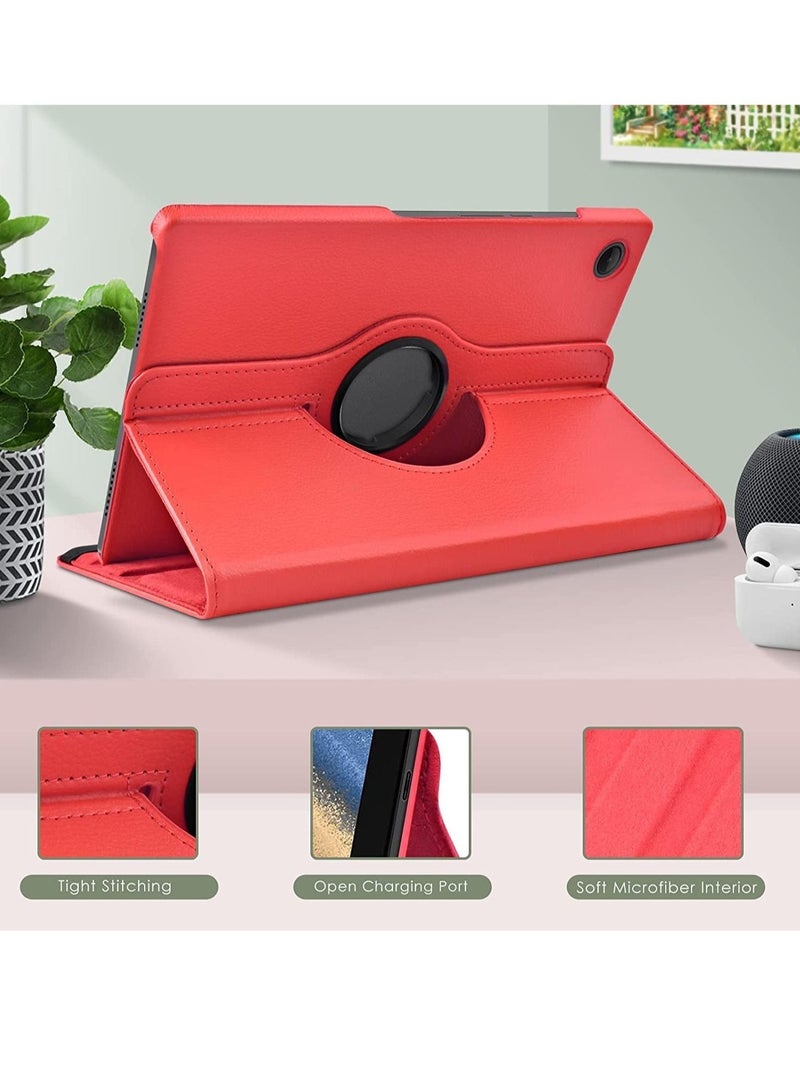 Case Compatible with Galaxy Tab A8 10.5" Case (SM-X200/X205/X207), Galaxy Tab A8 Case 10.5 inch,Auto Sleep/Wake 360° Rotating Stand Folio Leather Case for Tab A8 - Image 4