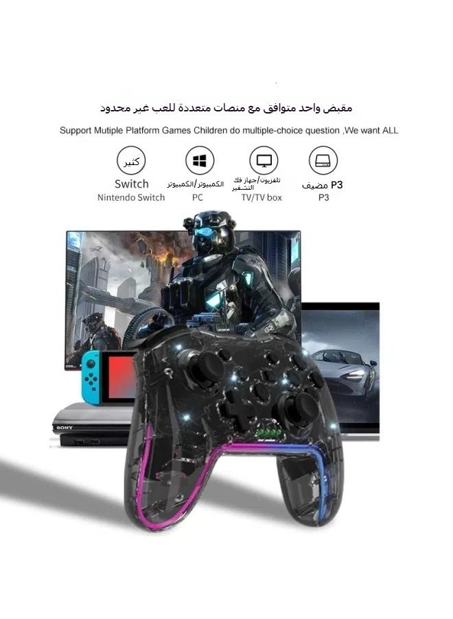 General Switch controller wakes up vibrating somatosensory PC computer wireless Bluetooth gamepad  - Image 2