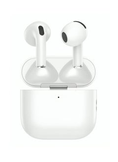 TWS Wireless Earphones Wireless Charging Bluetooth 5.3 White