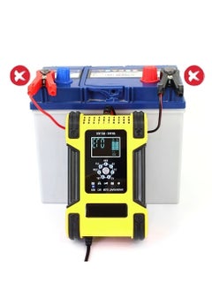 Generic Full Automatic Car Battery Charger 12V 12A Digital Display Battery Charger Power Pulse Repair Chargers Wet Dry Lead Acid111(UK)  - Image 4
