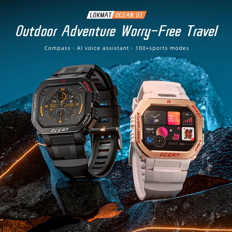 لقمات ساعة ذكية LOKMAT OCEAN GT - Image 2