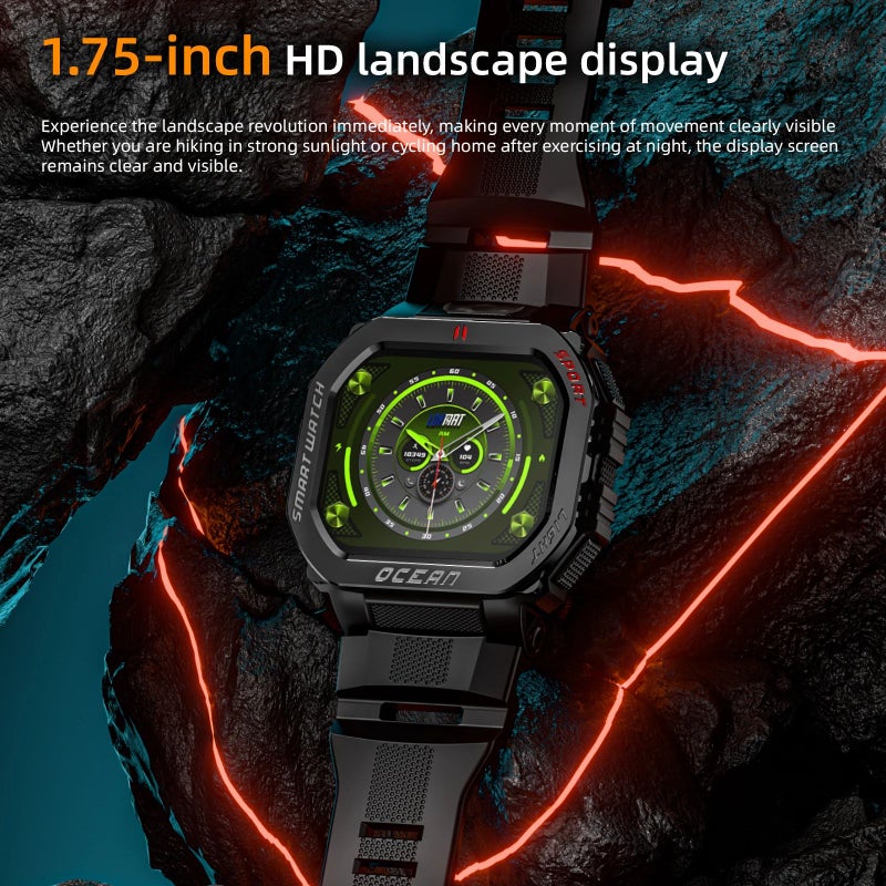 لقمات ساعة ذكية LOKMAT OCEAN GT - Image 4