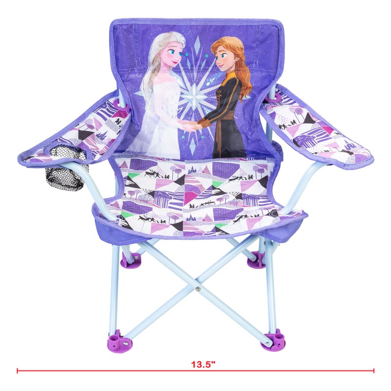 Disney Frozen Kids Chair Foldable for Camping, Sports or Patio with Carry Bag, Toddlers 24M+ - Image 5