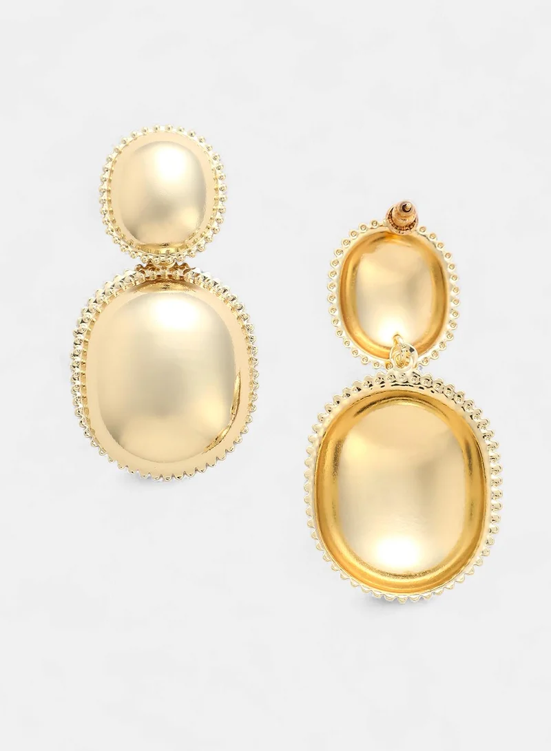 SOHI Gilded-Bridget Artificial Drop Earring Jewellery
