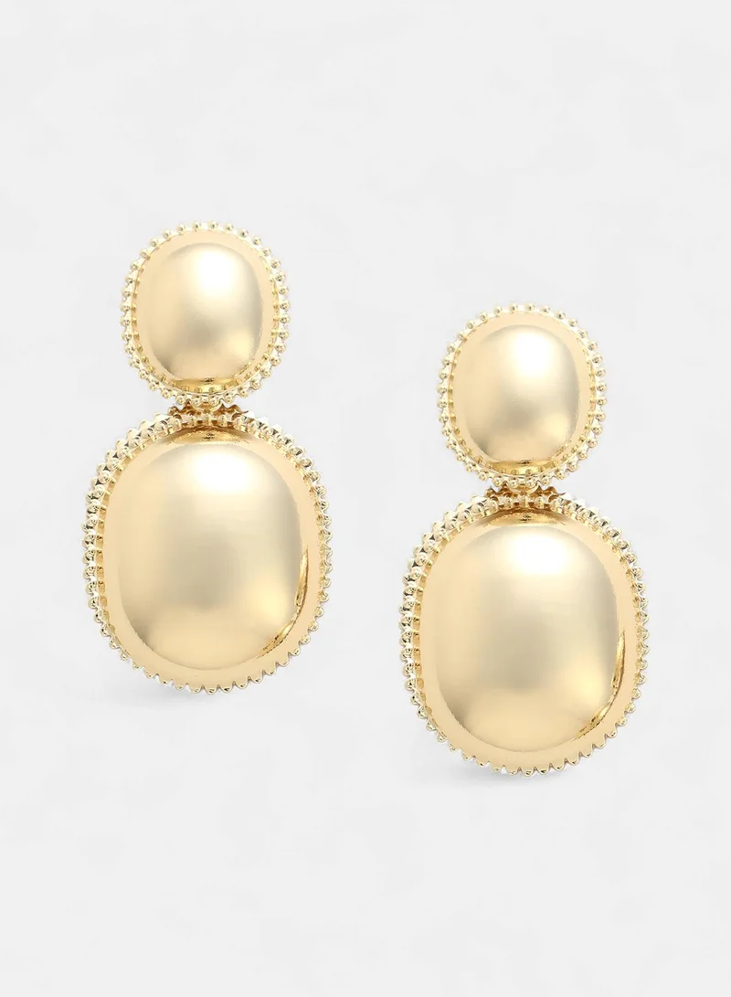 SOHI Gilded-Bridget Artificial Drop Earring Jewellery