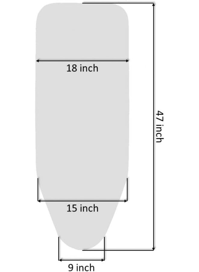 Mabel Home Mabel Home Ironing Board Cover  Fits ExtraWide Board  Parker Board  CasaHomez Board  Pro Board  - Image 4