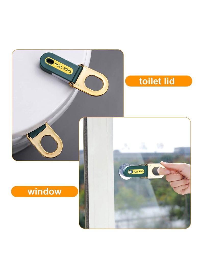 Y&D Toilet Seat Lifter, Pack of 4 Lifter Avoid Touching The Lid Lifting Handle Bathroom Accessories for Home, Office, Hotel  - Image 4