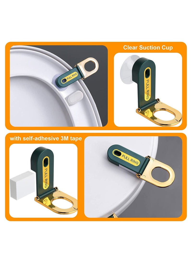Y&D Toilet Seat Lifter, Pack of 4 Lifter Avoid Touching The Lid Lifting Handle Bathroom Accessories for Home, Office, Hotel  - Image 5
