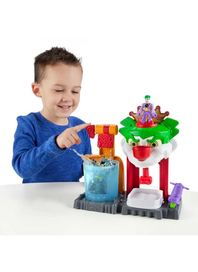 Fisher-Price Imaginext Dc Super Friends Batman Toy The Joker Funhouse Playset Color Changers With 2 Figures & Accessories For Ages 3+ Years  - Image 3