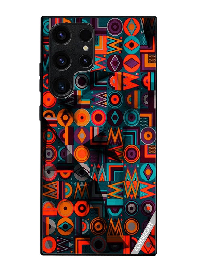 Protective Case Cover For Samsung Galaxy S24 Ultra Patterns Design Multicolour