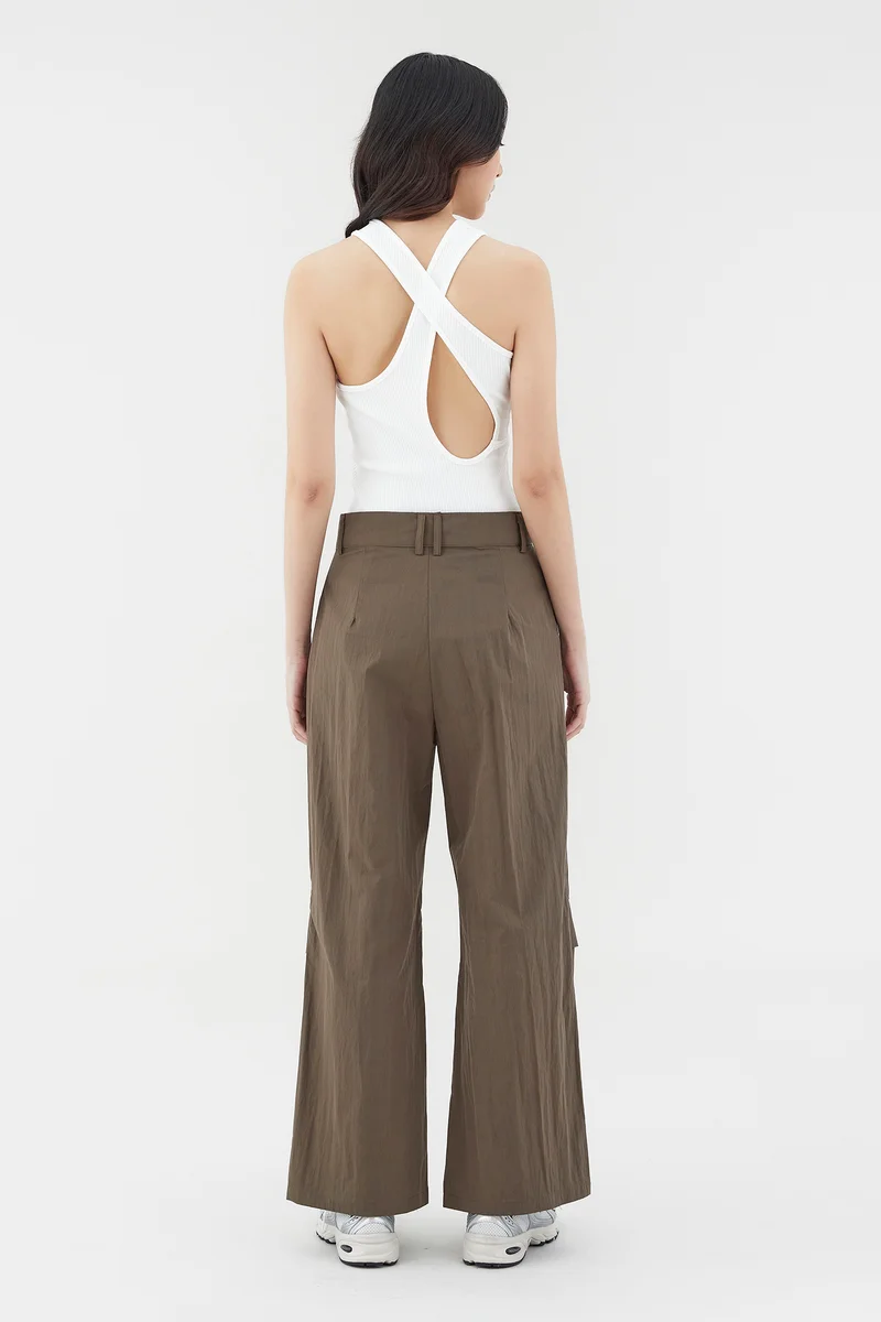 The Editor's Market Malca Cut-Out Back Top