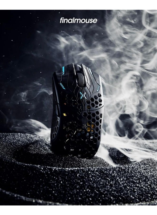 Finalmouse - ماوس ألعاب UltralightX، معدلات استقصاء لاسلكية تصل إلى 8000 هرتز، جهاز استقبال USB عالي السرعة ثنائي الشريحة، مستشعر Pixart، مزامنة حركة OnChip، التحكم في مستوى XPanel، Lion / Phantom | - Image 1