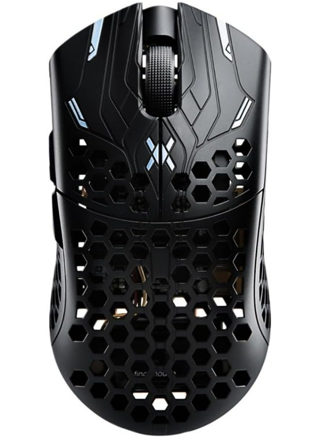 Finalmouse - ماوس ألعاب UltralightX، معدلات استقصاء لاسلكية تصل إلى 8000 هرتز، جهاز استقبال USB عالي السرعة ثنائي الشريحة، مستشعر Pixart، مزامنة حركة OnChip، التحكم في مستوى XPanel، Lion / Phantom | - Image 1